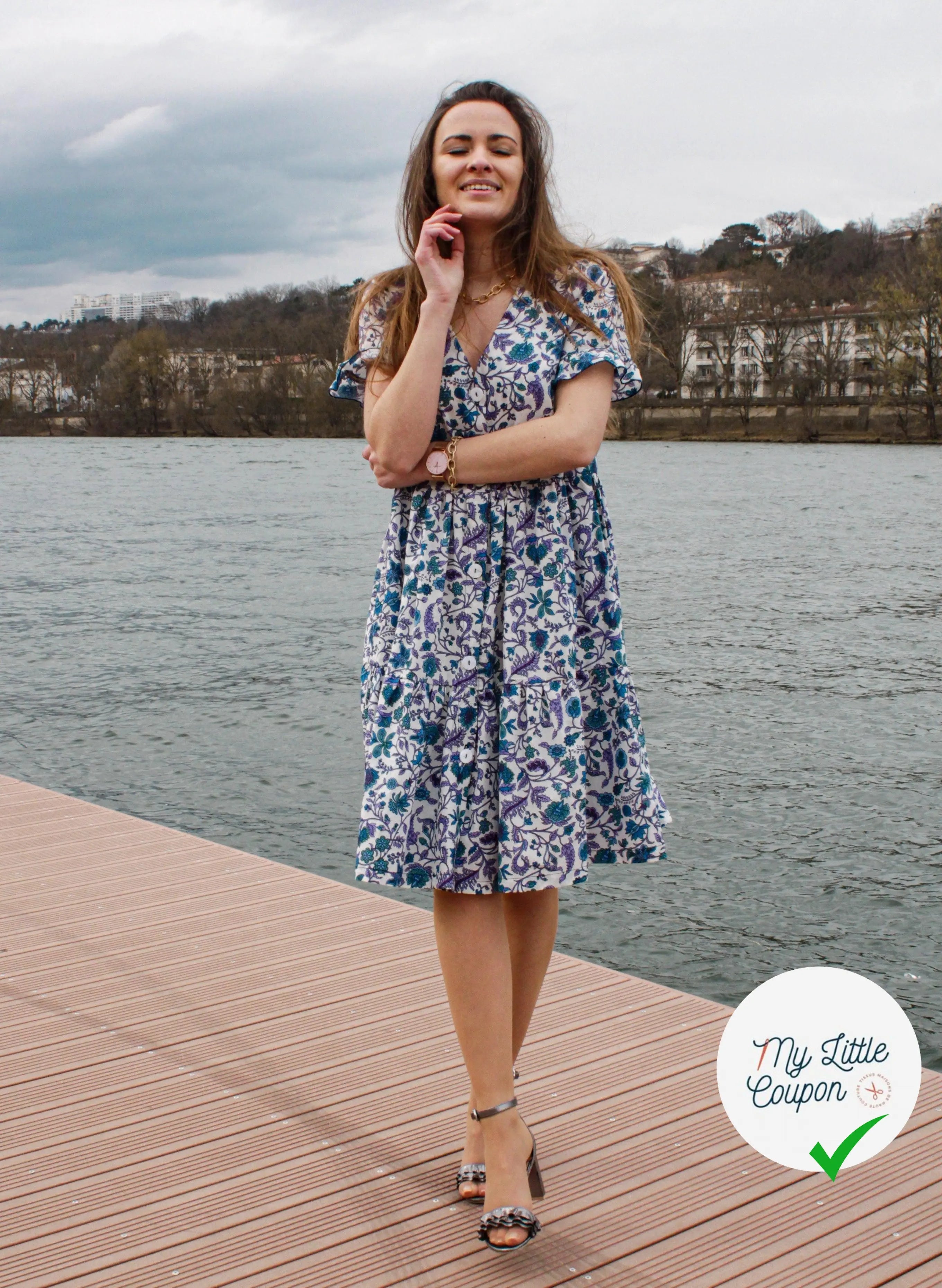 La robe Charlotte - Cha' coud - - My Little Coupon - tissu - coudre