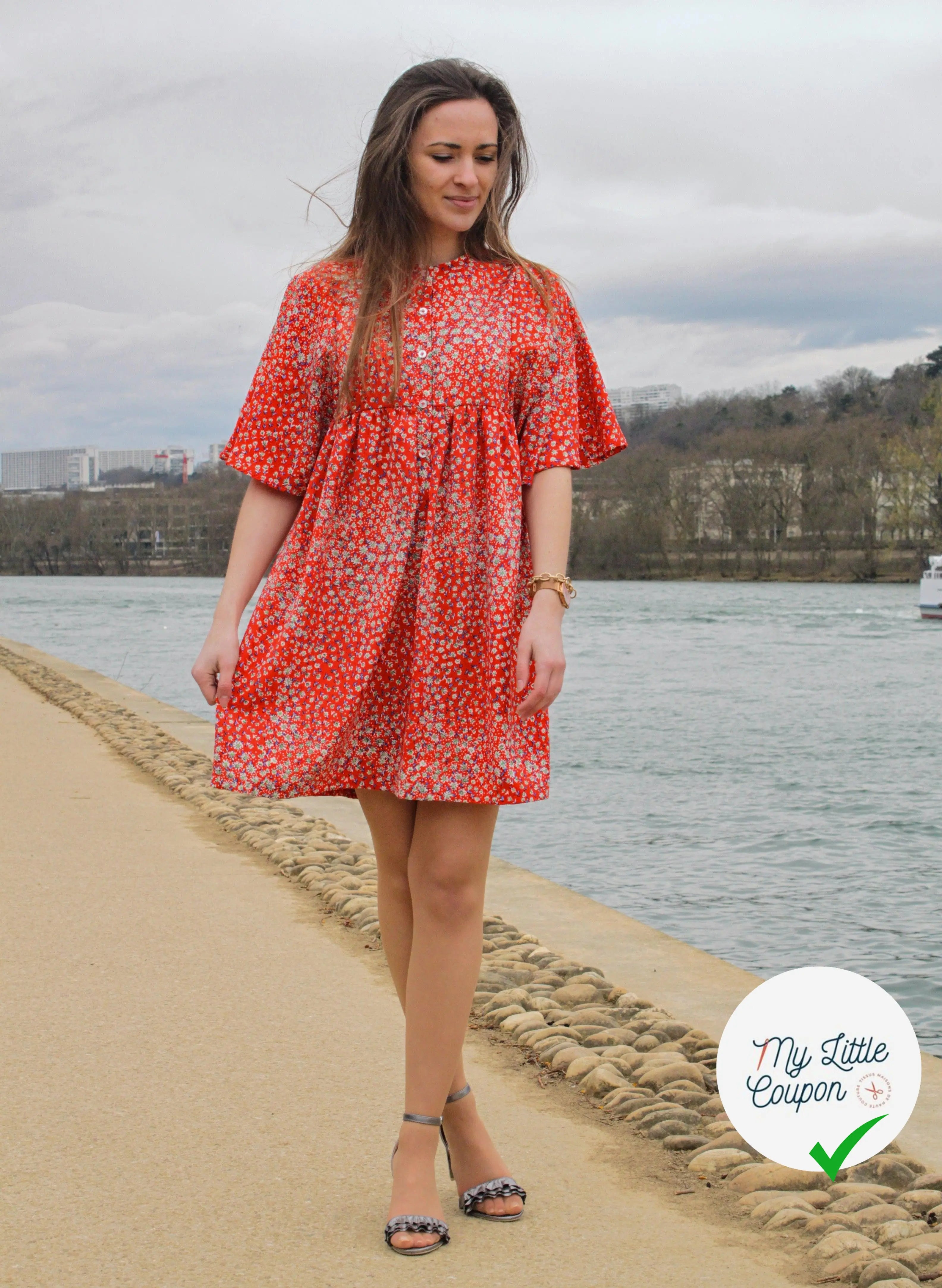 La robe Emily - Cha' coud - - My Little Coupon - tissu - coudre