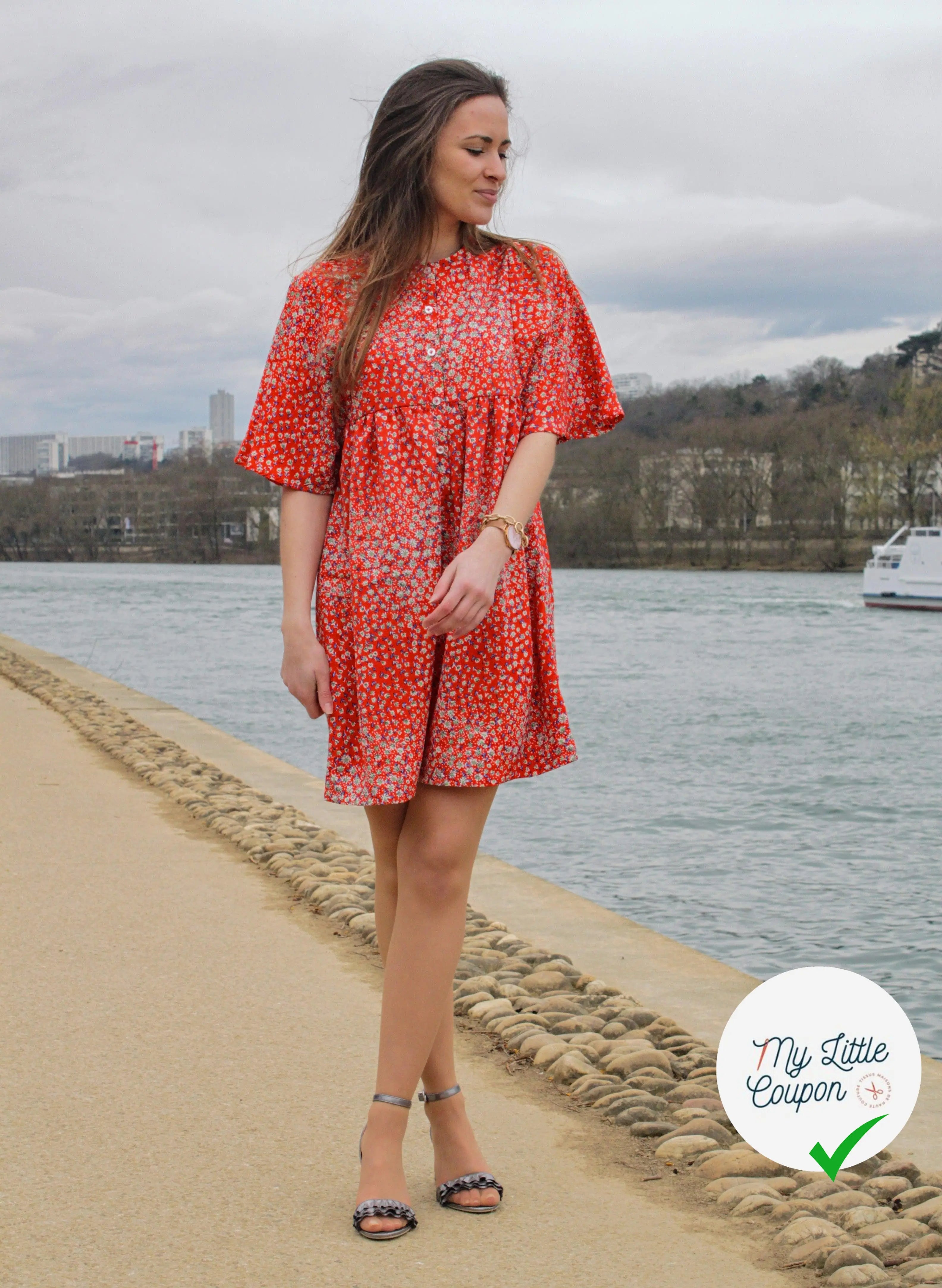 La robe Emily - Cha' coud - - My Little Coupon - tissu - coudre