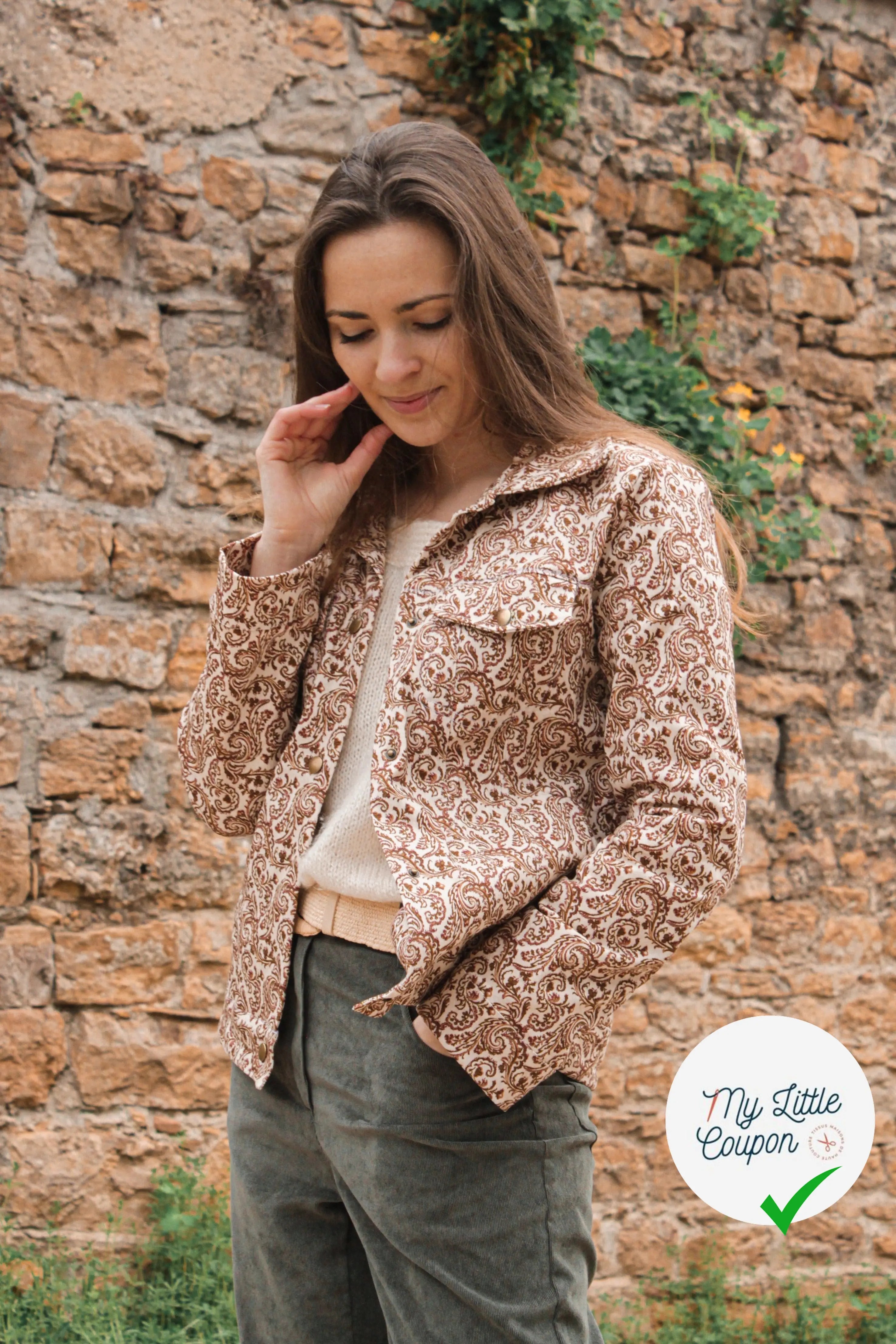 La veste Elsa - Cha' coud - - My Little Coupon - tissu - coudre