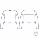 Le sweat marin - Patron Pdf - My Little Coupon