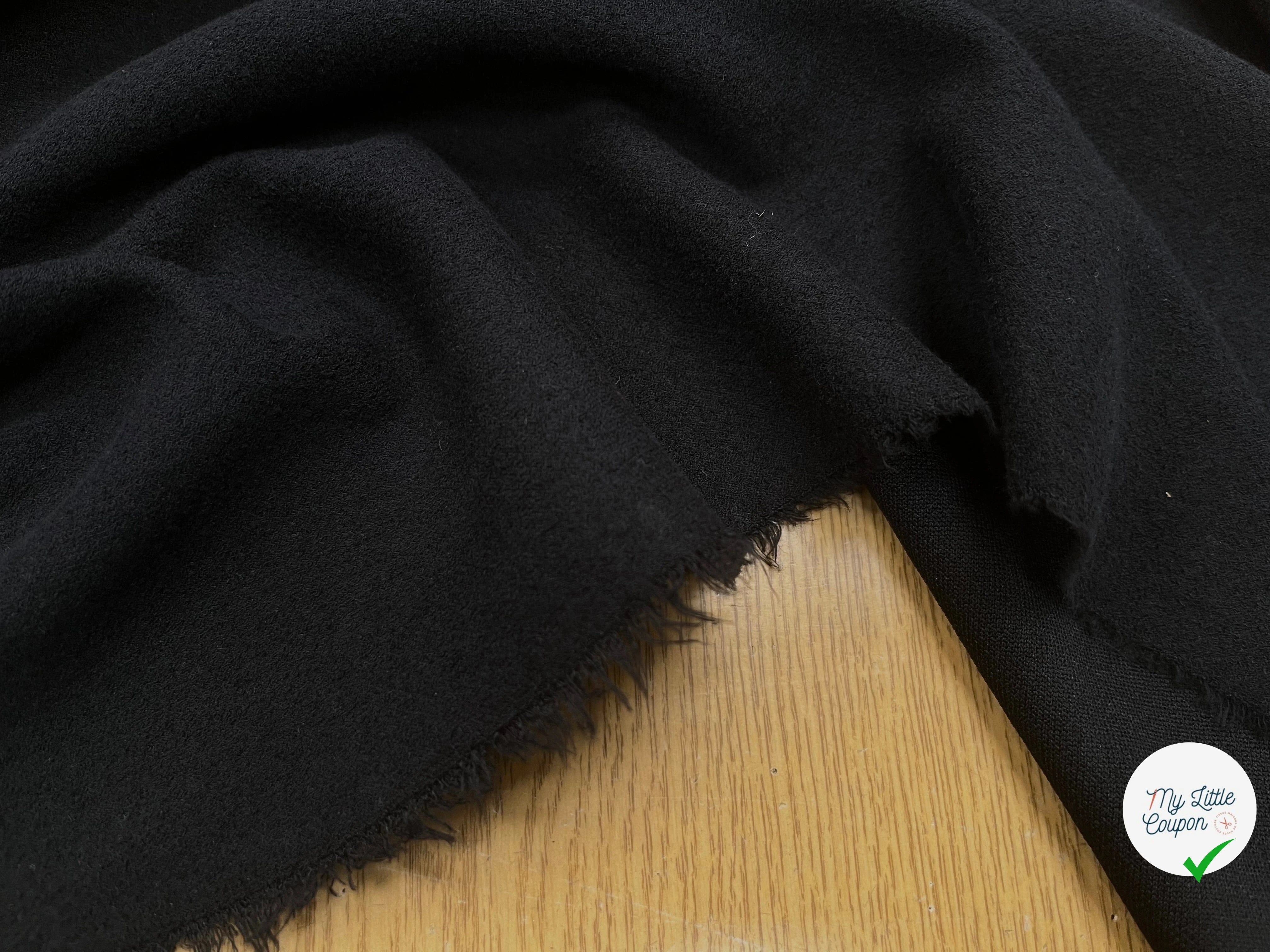 MAILLE 50% VISCOSE BLACK 148CM - My Little Coupon