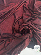 MAILLE BUBBLE FOIL REFLET ROUGE - My Little Coupon