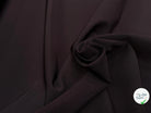 MAILLE COTON ÉFFET TRICOT ULTRA STRETCH BRUNT RED - My Little Coupon
