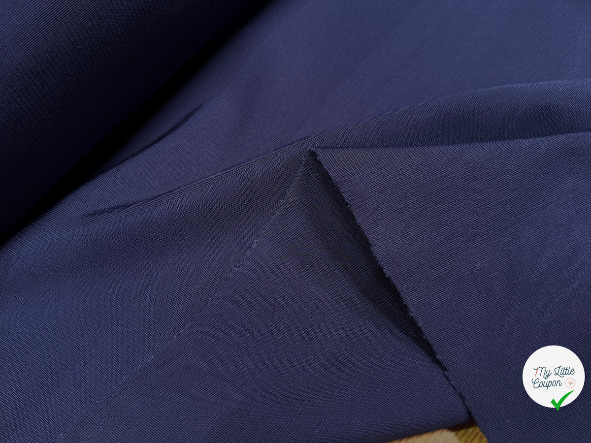 MAILLE COTON ÉFFET TRICOT ULTRA STRETCH WORK BLUE - My Little Coupon
