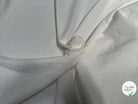 MAILLE COTON LOURD GRATÉE BELLE TENUE BLANC - My Little Coupon