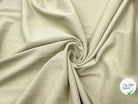 MAILLE COTON LOURDE BEIGE LIN - My Little Coupon - tissu - coudre