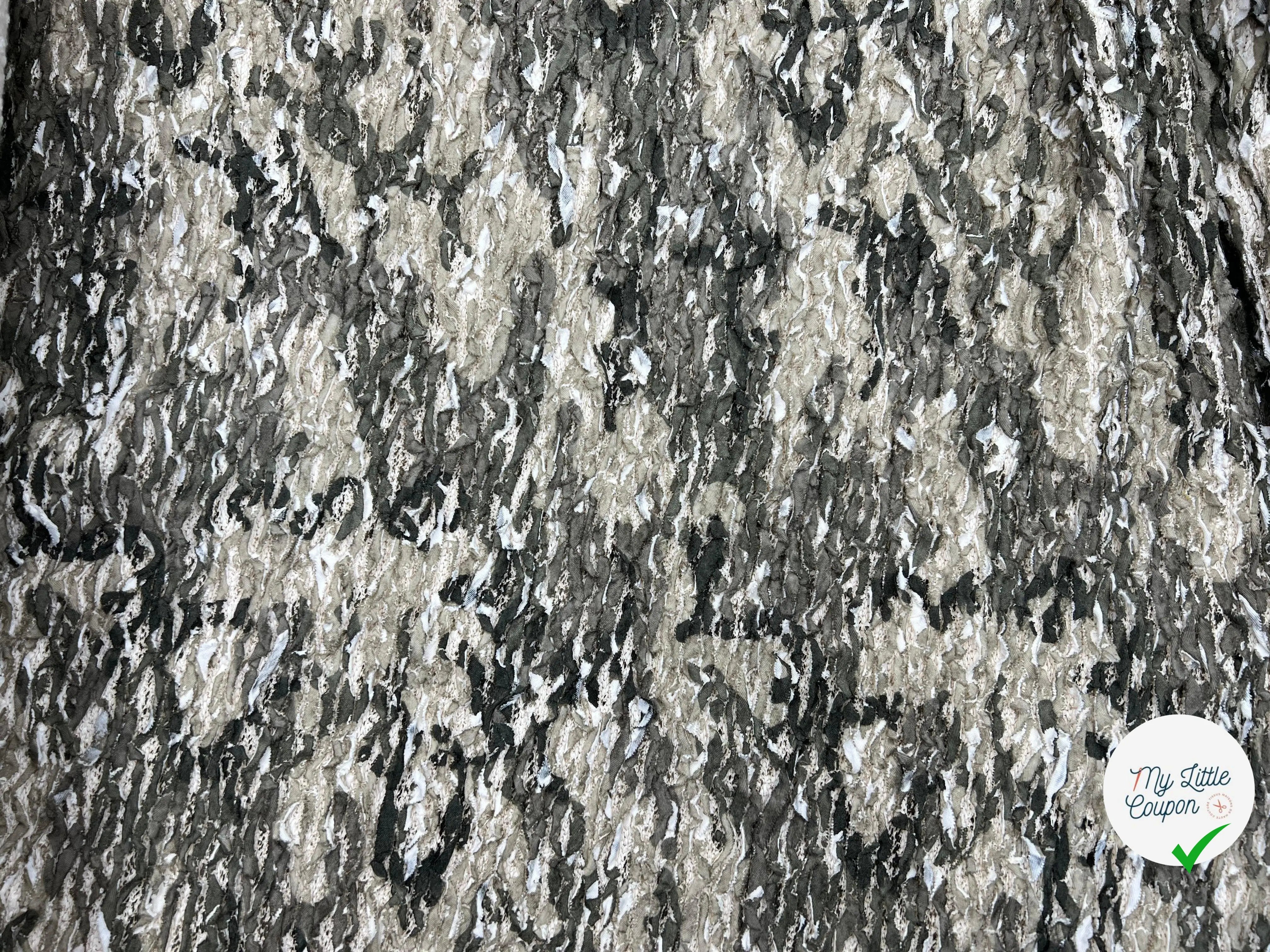 MAILLE COTON LOURDE CAMOUFLAGE GHILLIE GHILLIE CHIC - My Little Coupon - tissu - coudre