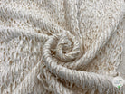 MAILLE COTON LOURDE MOTIFS PETITES LANIÈRES - coupon de 3 mètres - My Little Coupon - tissu - coudre