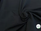 MAILLE COTON TECHNIQUE LOURDE PIQUÉE GRANDE LAIZE NOIR - My Little Coupon