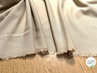 MAILLE CREPÉE STRETCH BEIGE CRÈME - My Little Coupon