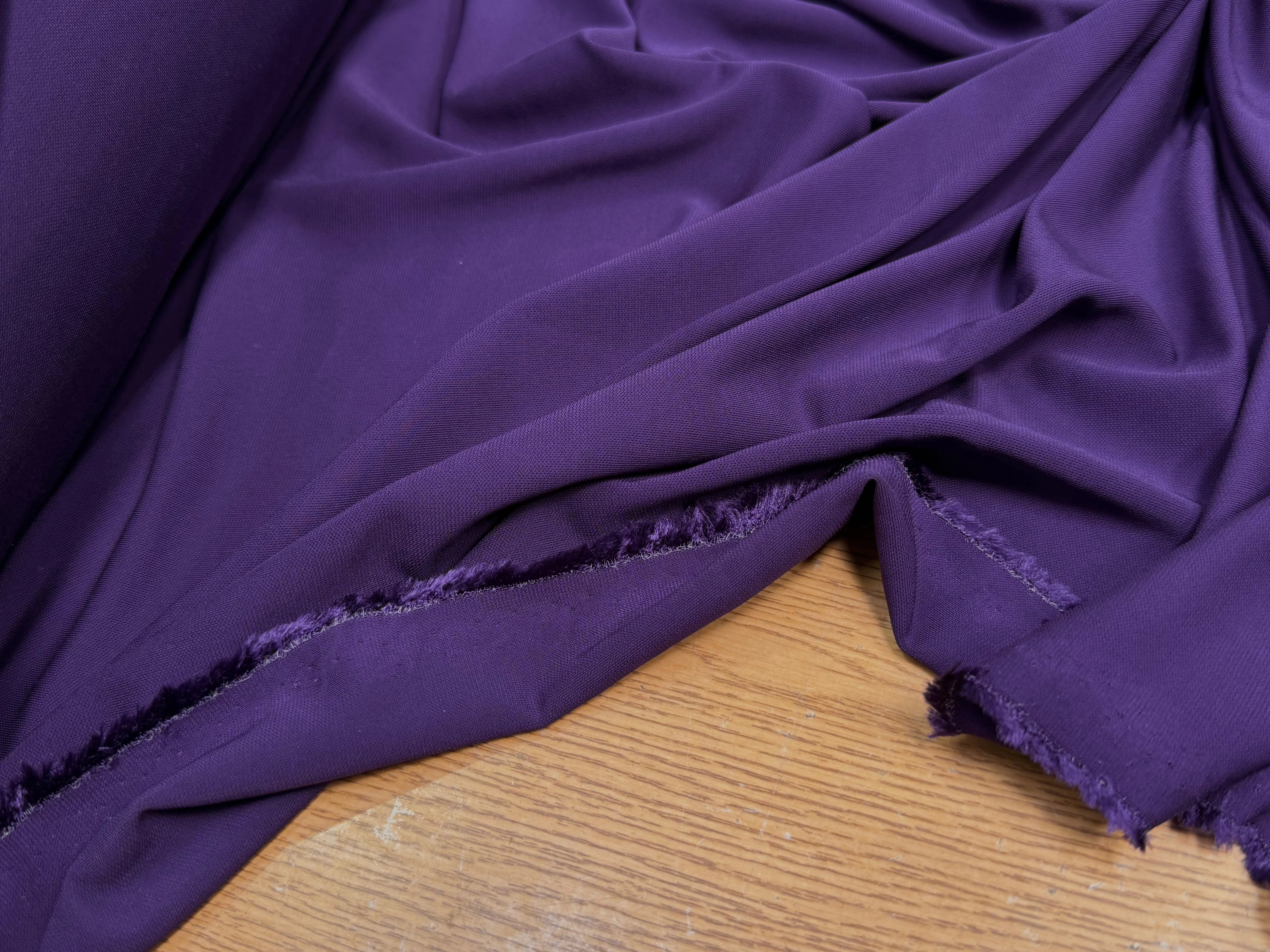 MAILLE CREPÉE ULTRA STRETCH PURPLE - My Little Coupon