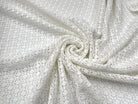 MAILLE DE COTON AJOURÉE - My Little Coupon - tissu - coudre