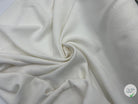 MAILLE DE COTON BLANC STRETCH MOUTONNÉE - My Little Coupon - tissu - coudre