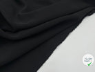 MAILLE DOUBLE ÉTOFFE STRETCH NOIRE - coupon de tissu de 3 mètres - My Little Coupon - tissu - coudre