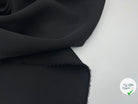 MAILLE DOUBLE ÉTOFFE STRETCH NOIRE - coupon de tissu de 3 mètres - My Little Coupon - tissu - coudre
