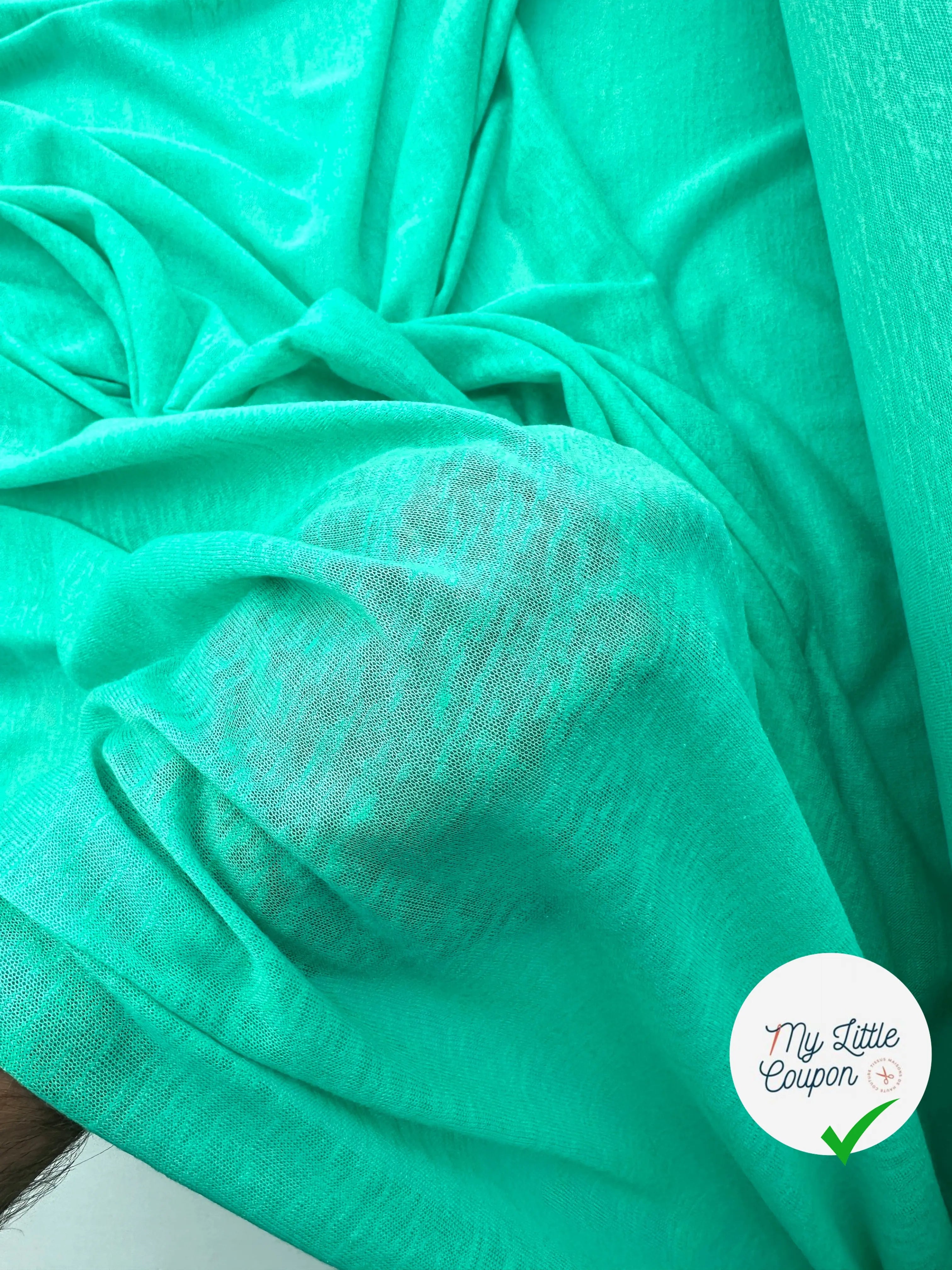 MAILLE EFFET LIN AQUA SKY MLC INTERN