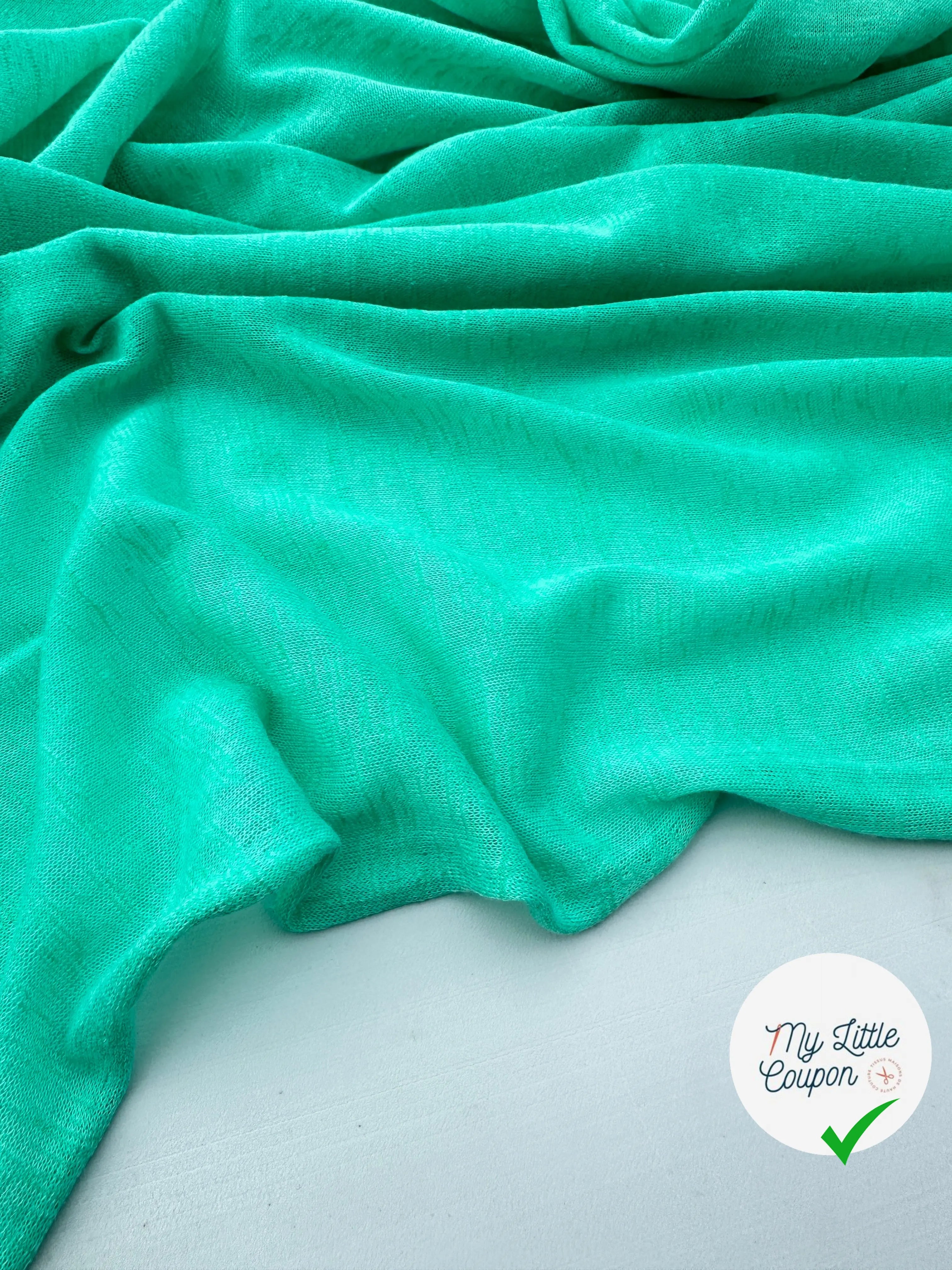 MAILLE EFFET LIN AQUA SKY MLC INTERN