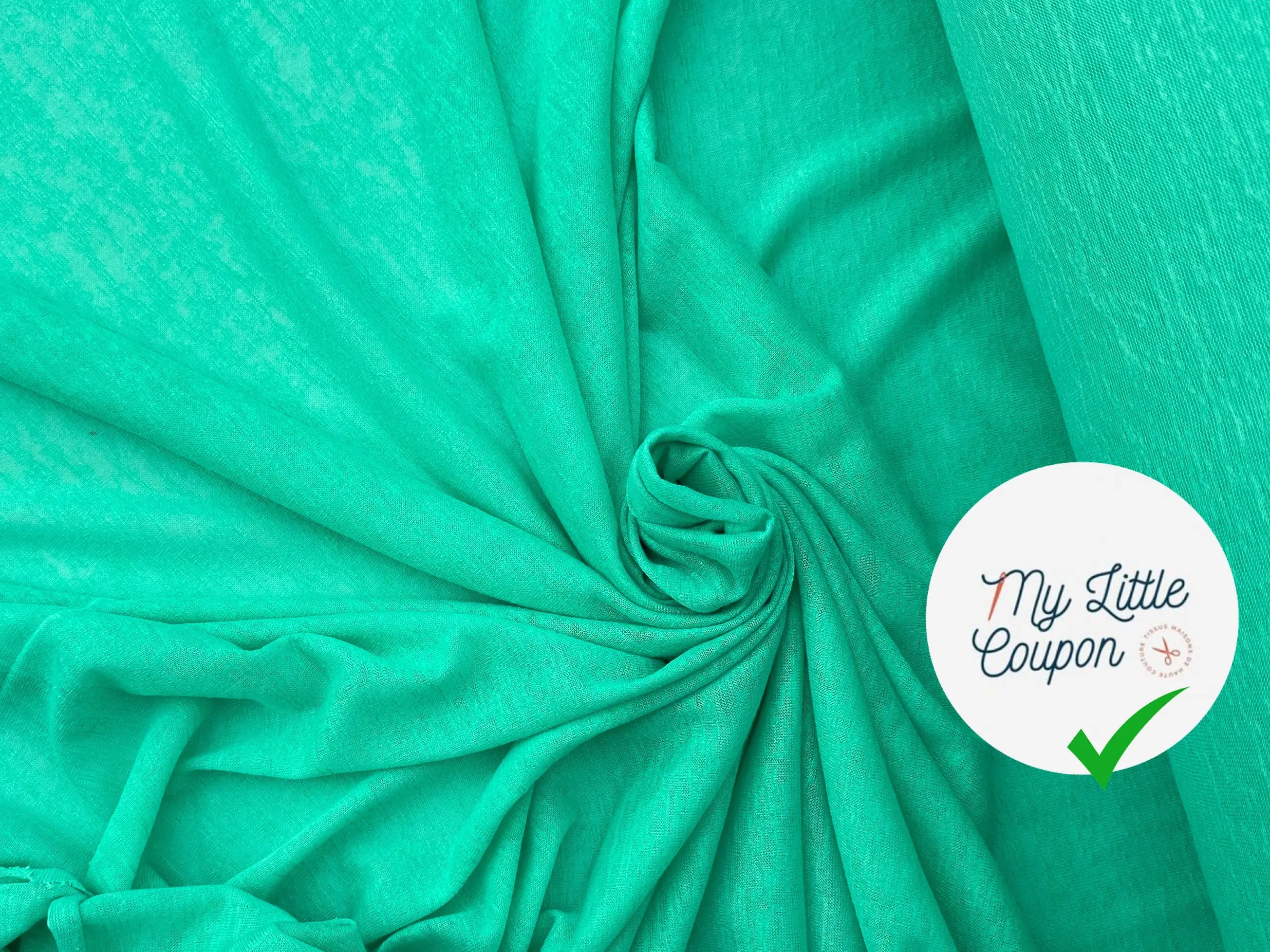 MAILLE EFFET LIN AQUA SKY MLC INTERN