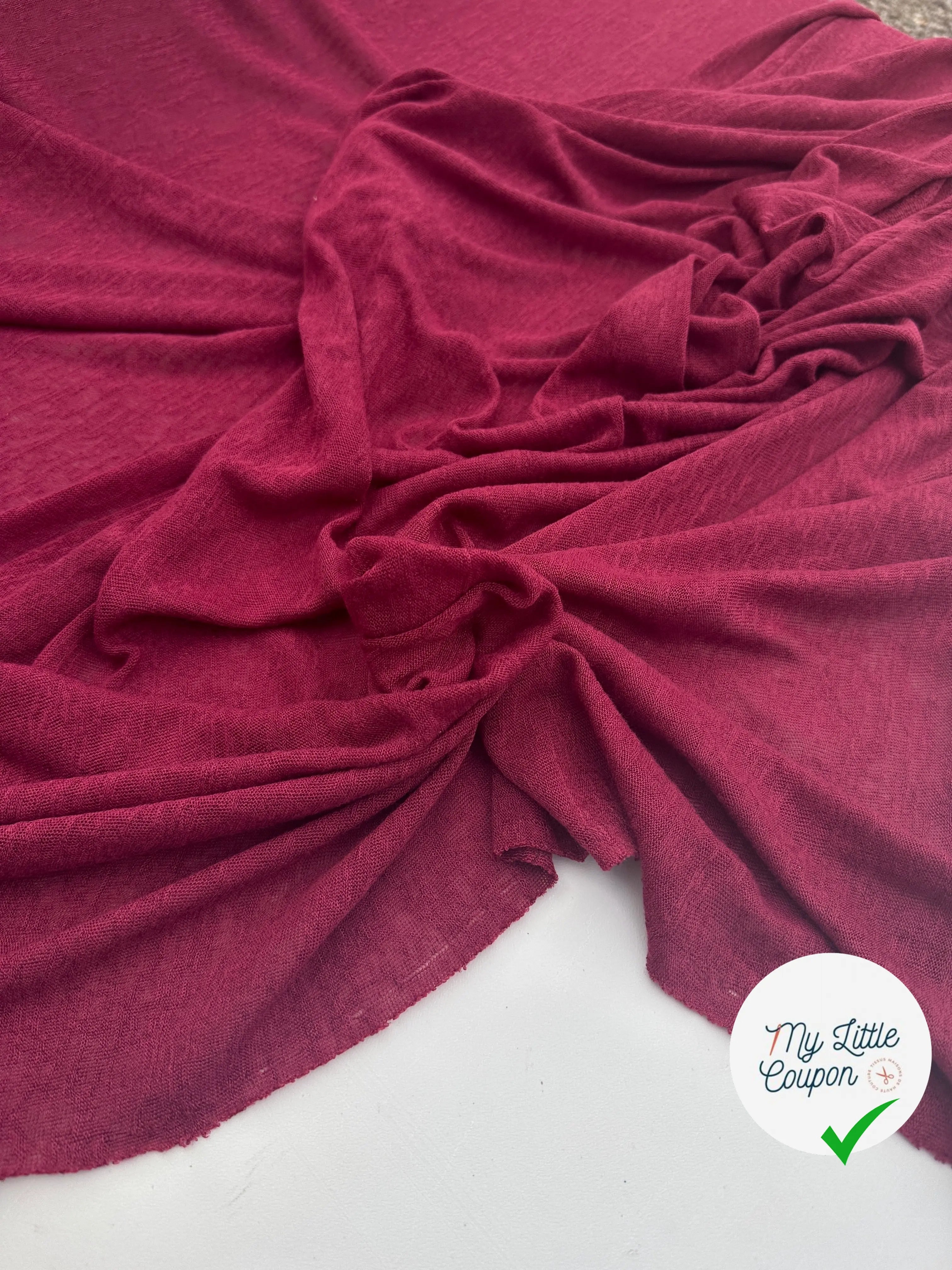 MAILLE EFFET LIN CHIC BORDEAUX MLC INTERN