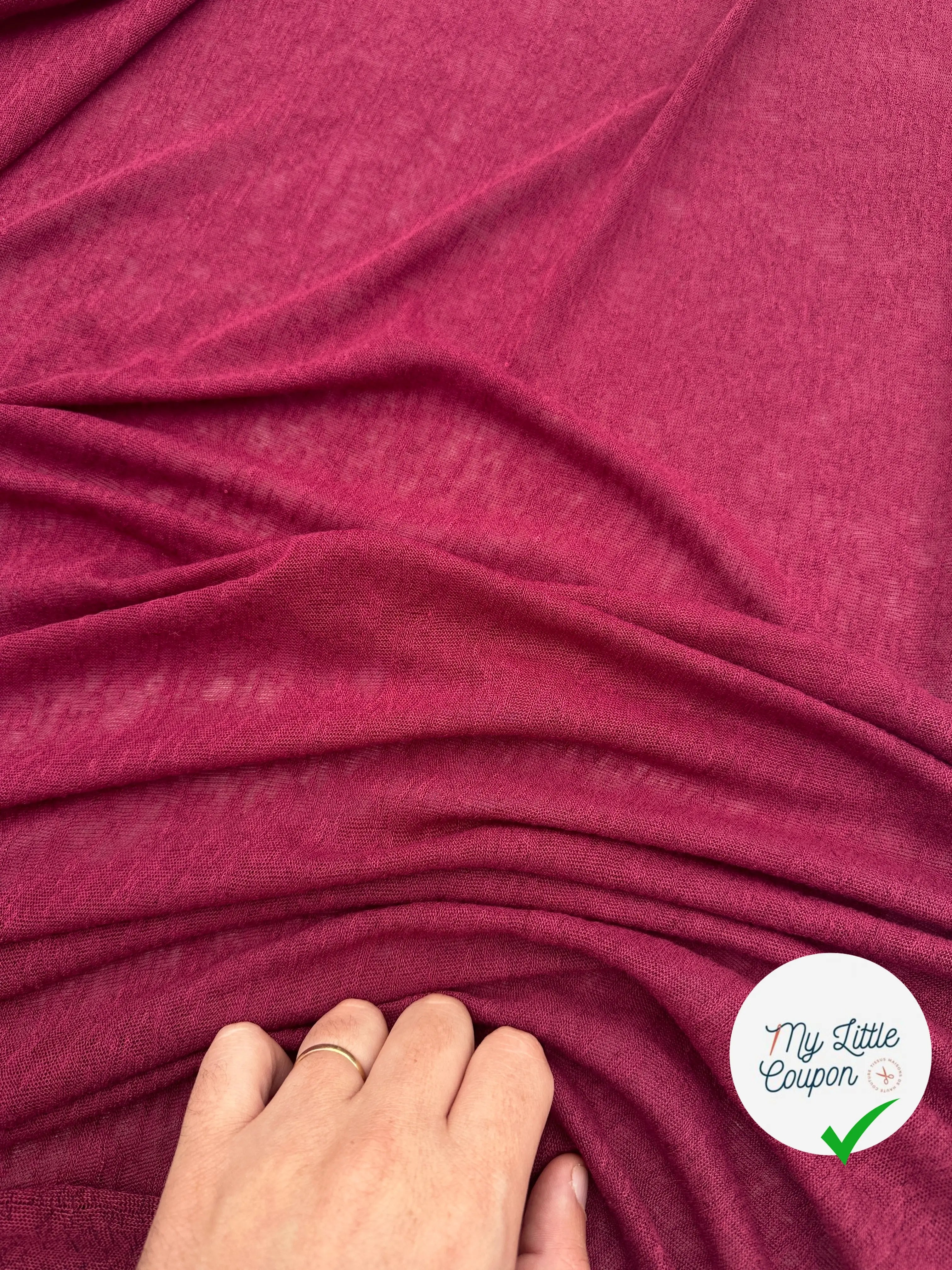 MAILLE EFFET LIN CHIC BORDEAUX MLC INTERN
