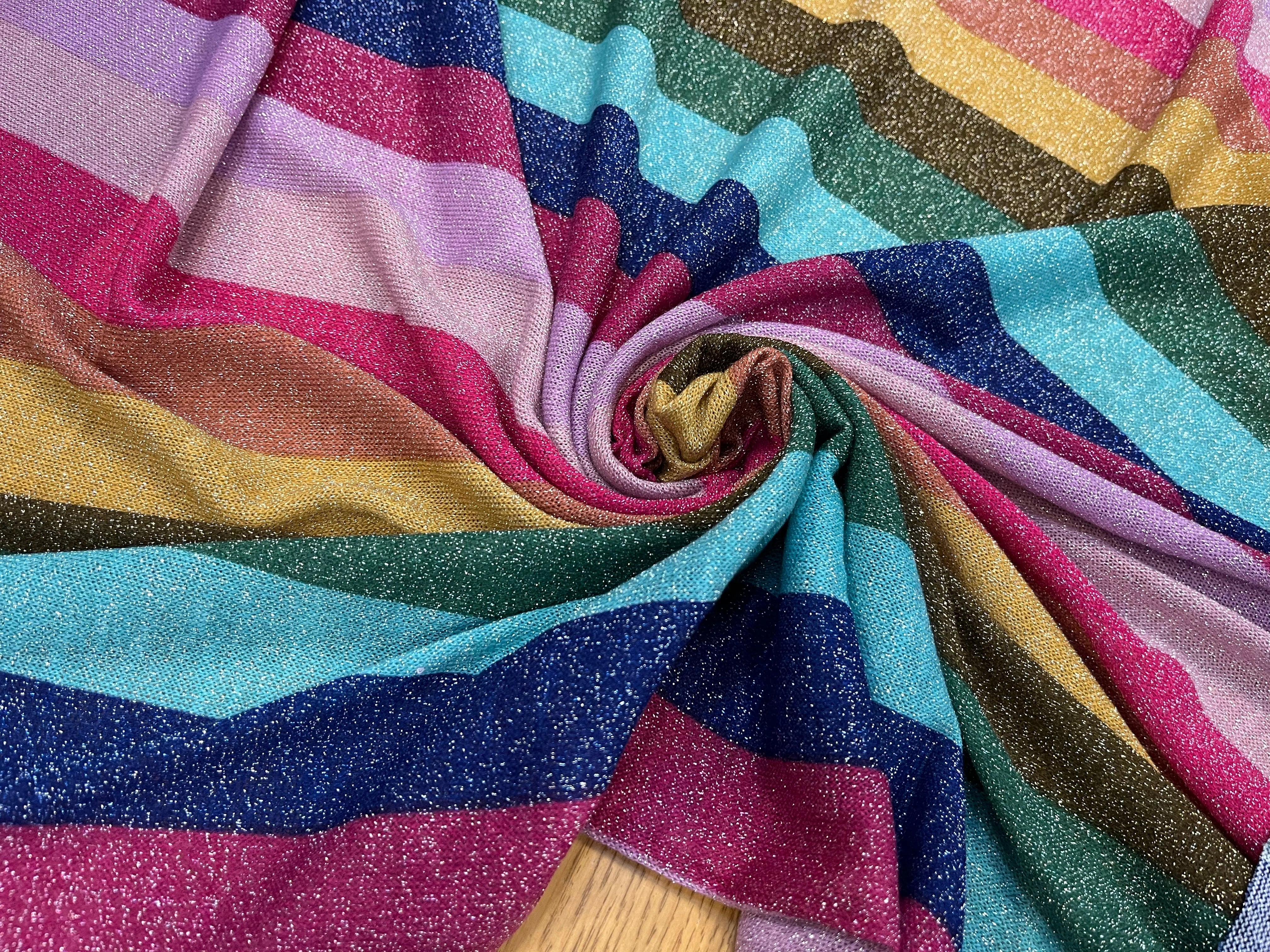 MAILLE FESTIVE MULTICOLORES BRILLANTE - My Little Coupon