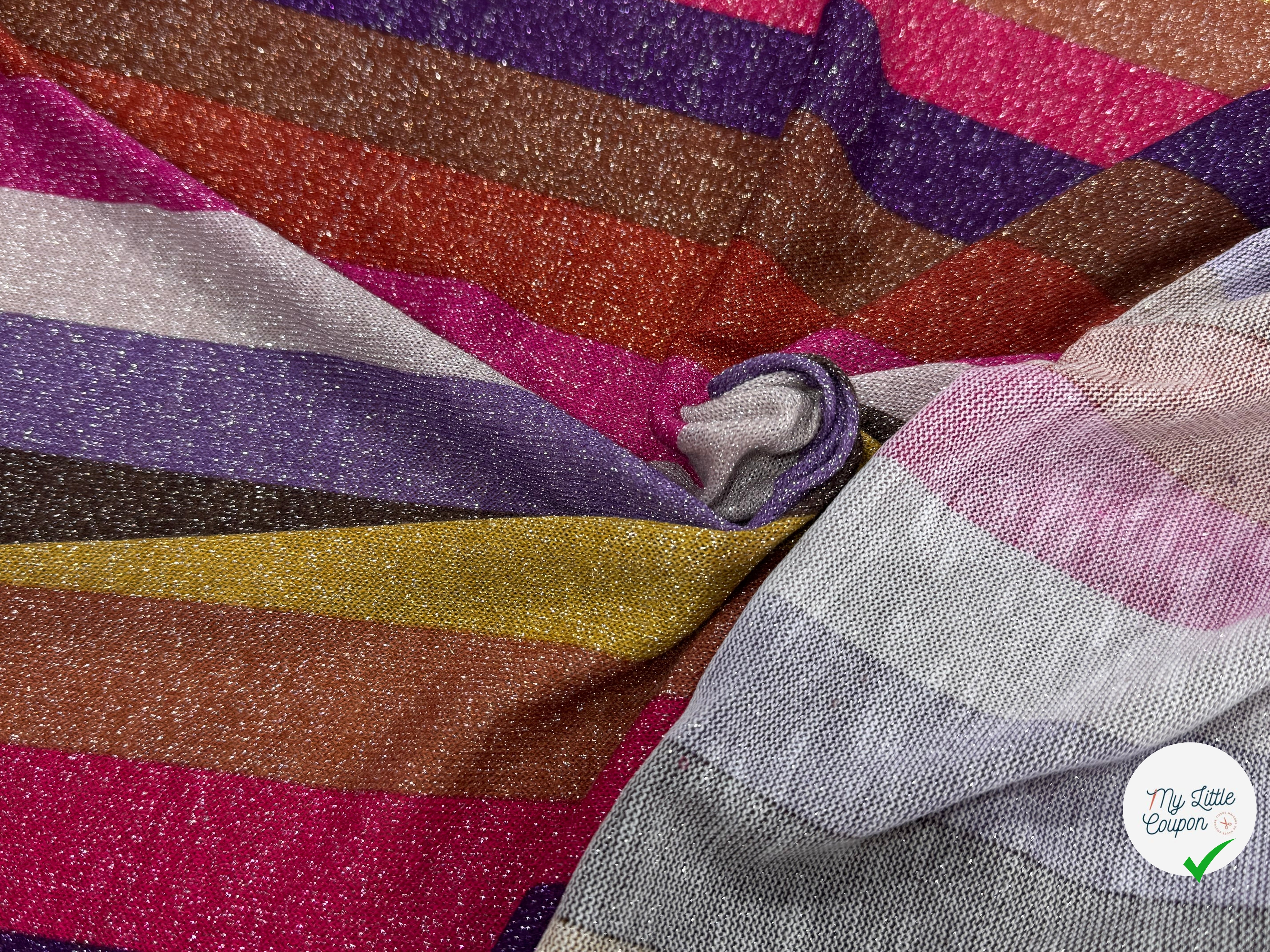 MAILLE FESTIVE MULTICOLORES #2 BRILLANTE - My Little Coupon