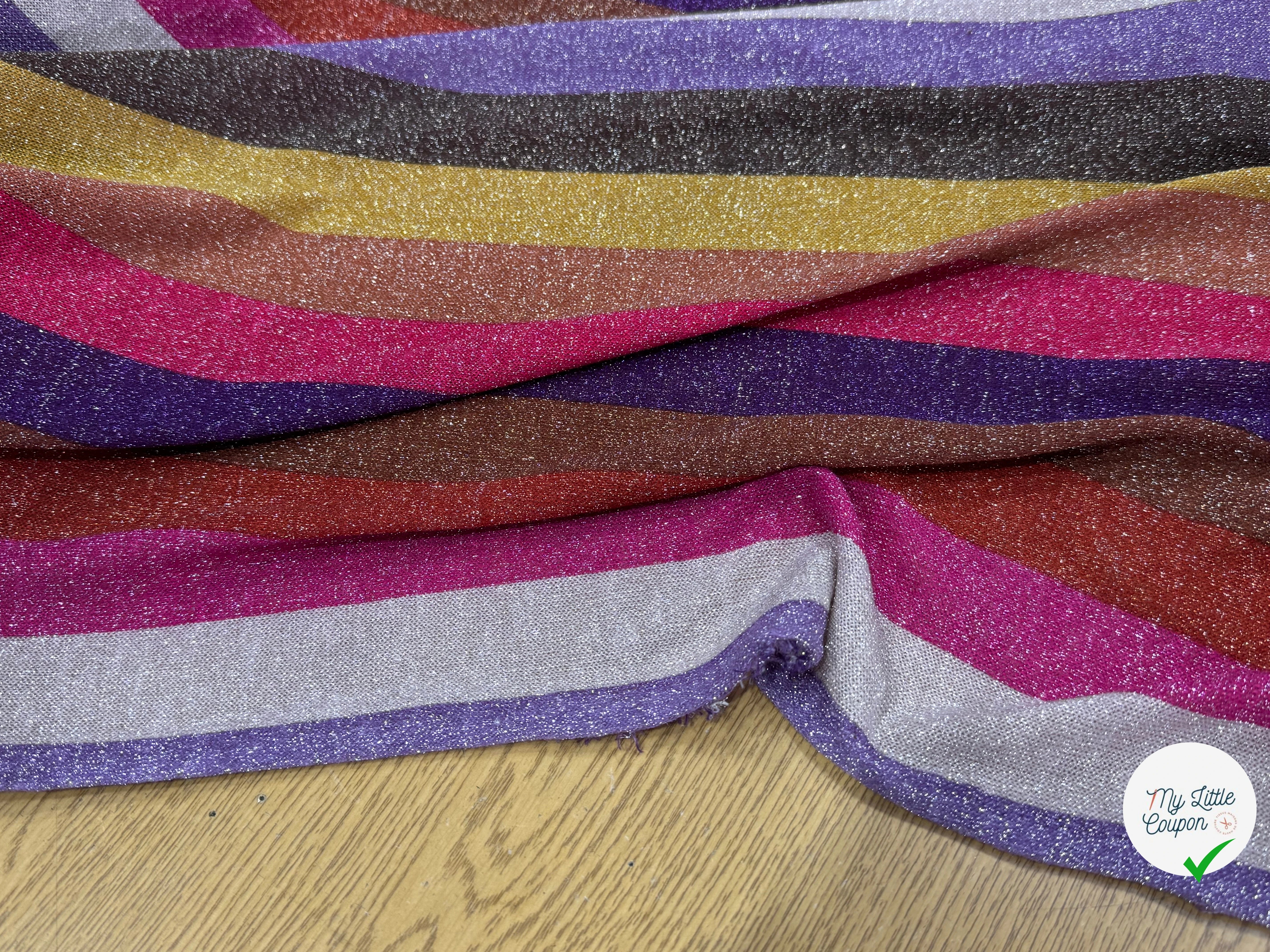 MAILLE FESTIVE MULTICOLORES #2 BRILLANTE - My Little Coupon