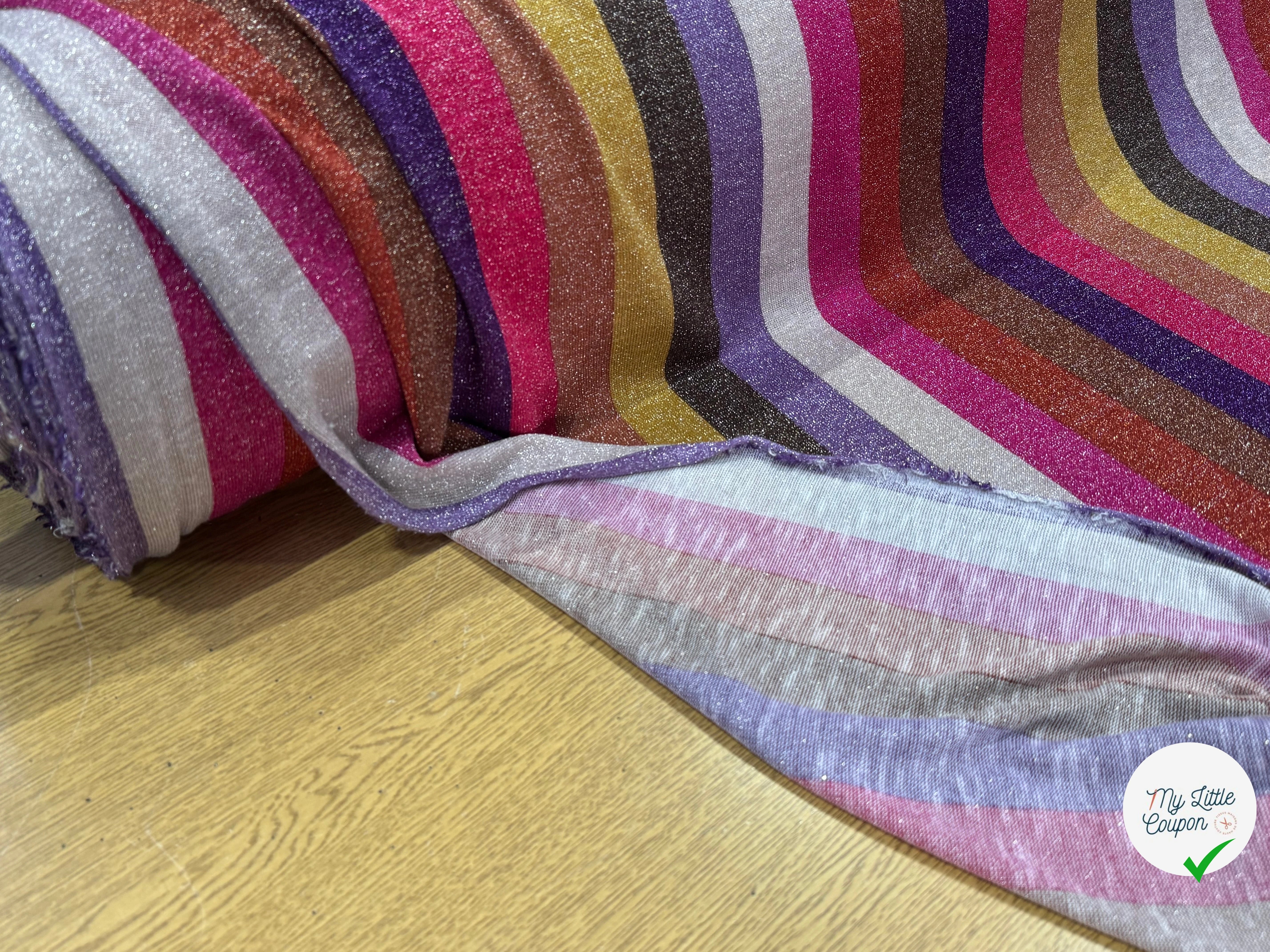 MAILLE FESTIVE MULTICOLORES #2 BRILLANTE - My Little Coupon