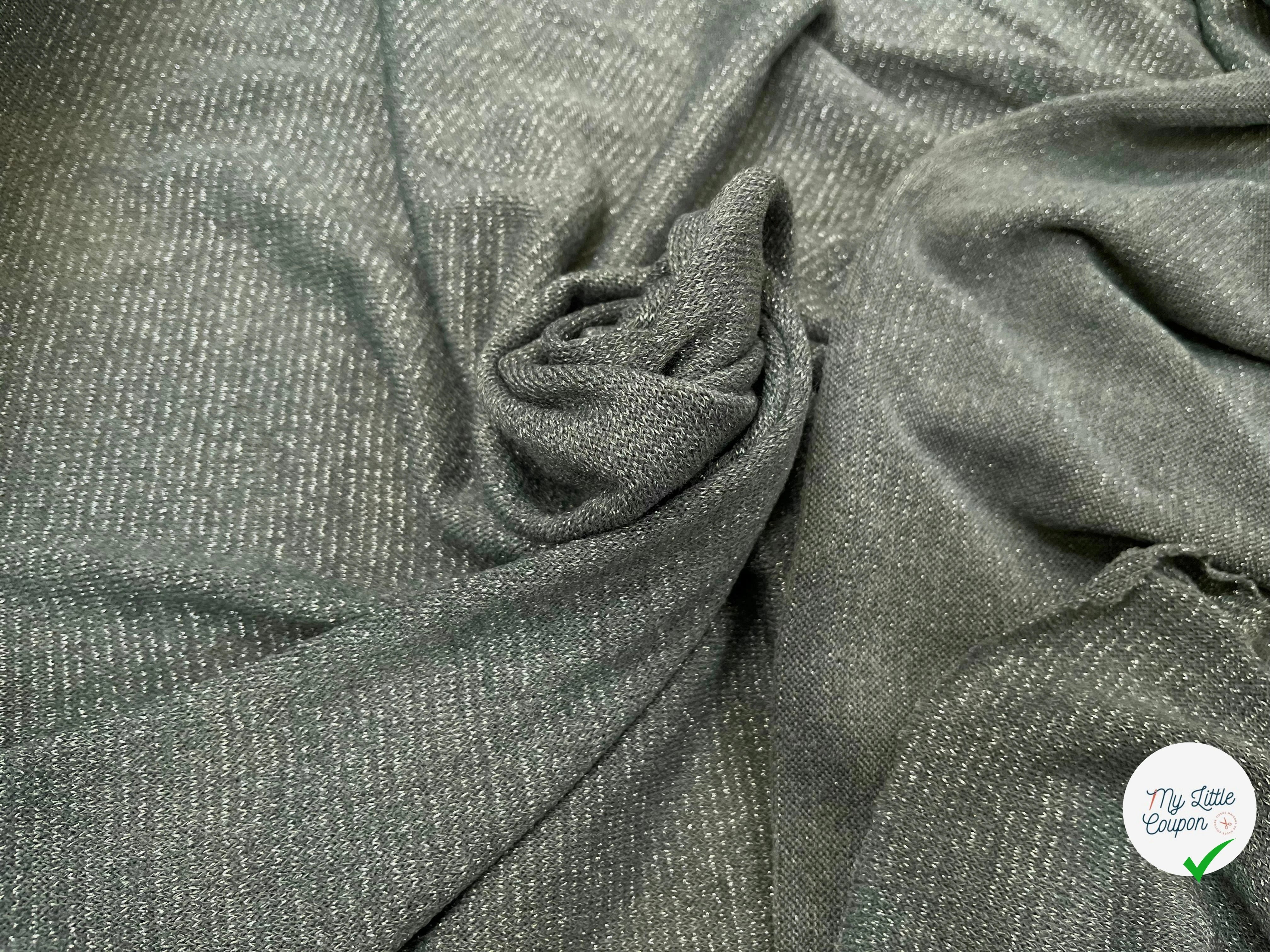 MAILLE FÊTE LÉGÈREMENT BRILLANTE KAKI - My Little Coupon