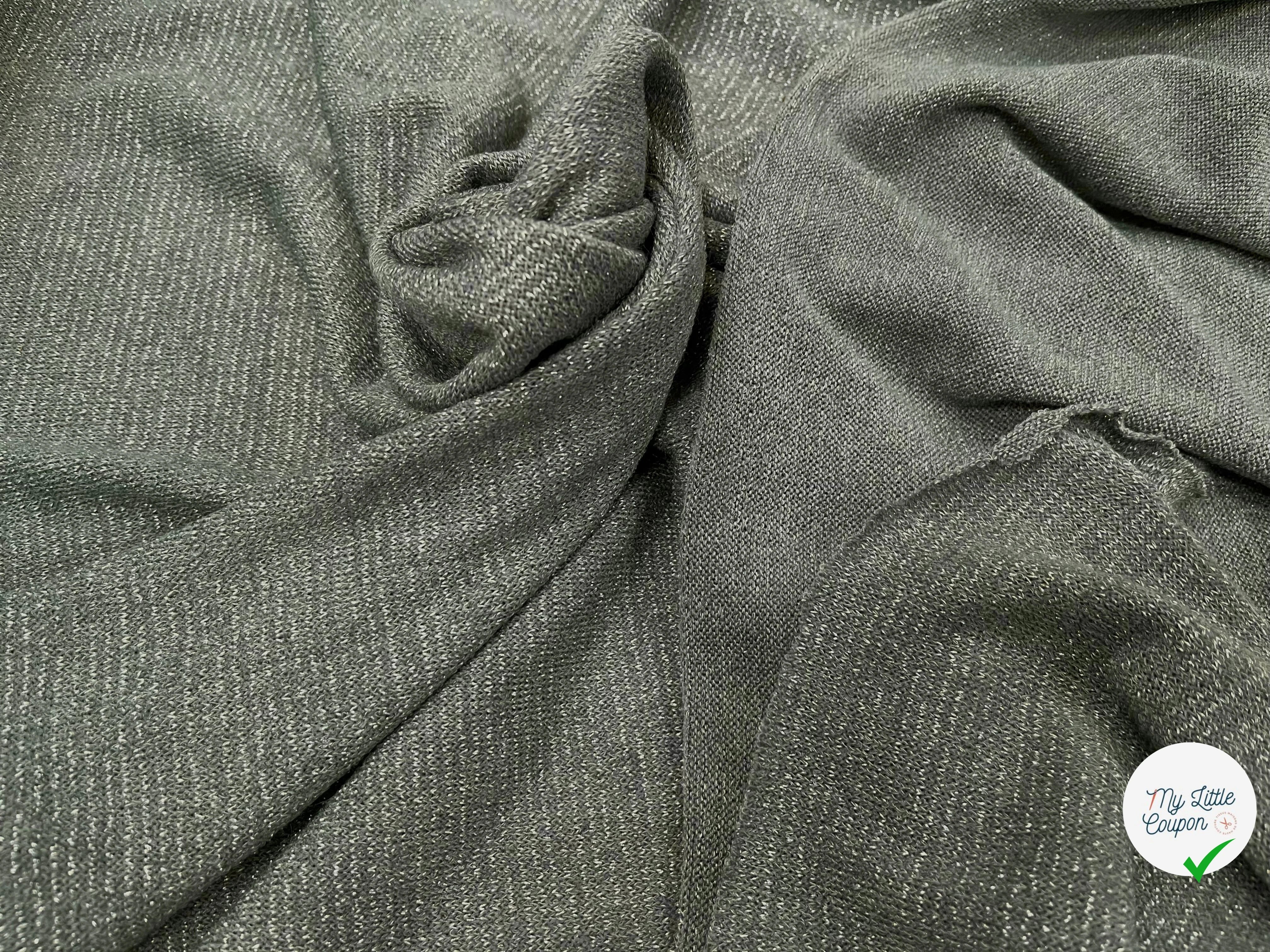 MAILLE FÊTE LÉGÈREMENT BRILLANTE KAKI - My Little Coupon