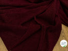 MAILLE FÊTE LÉGÈREMENT BRILLANTE ROUGE BORDEAUX - My Little Coupon