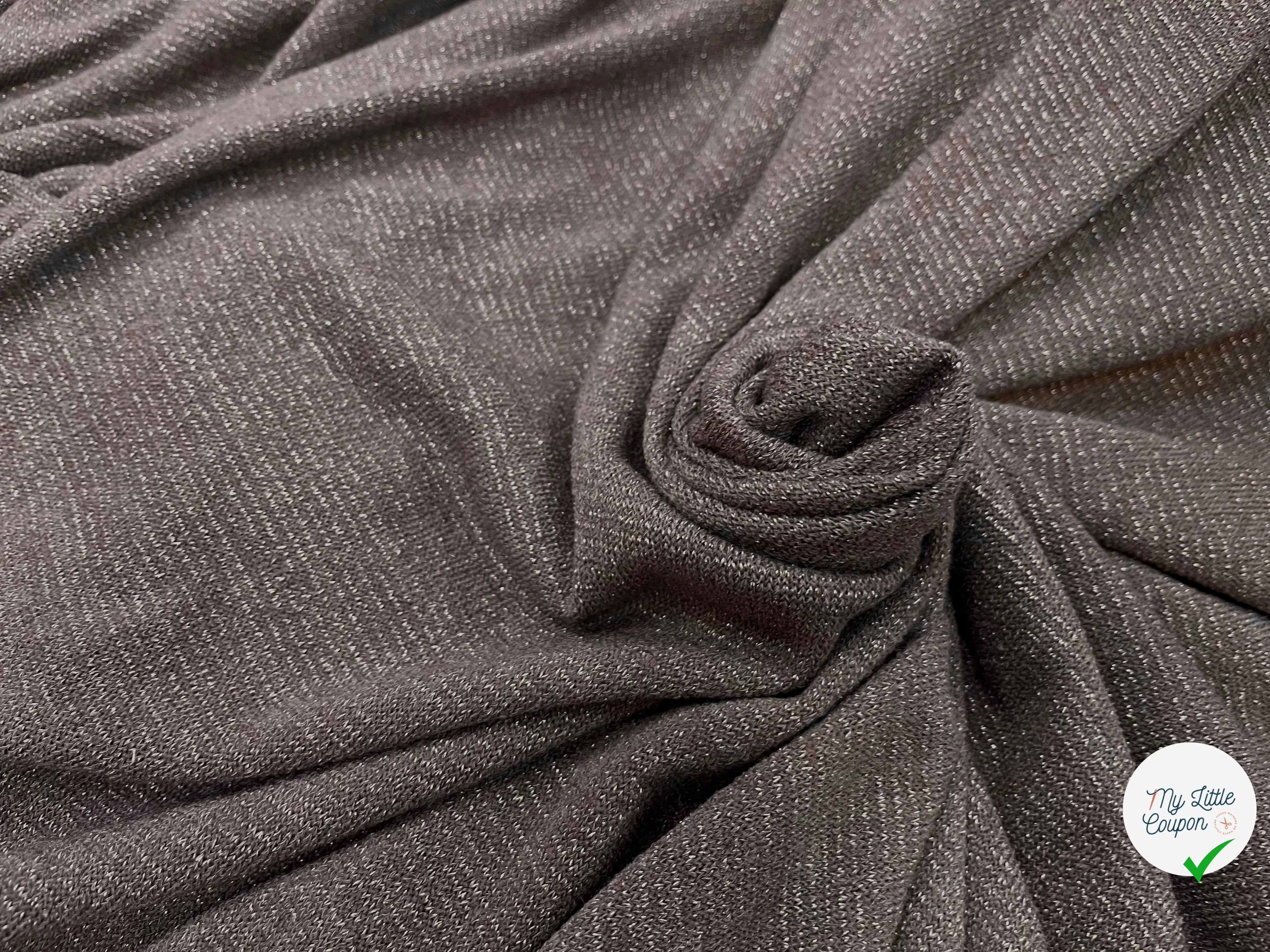 MAILLE FÊTE TAUPE LÉGÈREMENT BRILLANTE - My Little Coupon