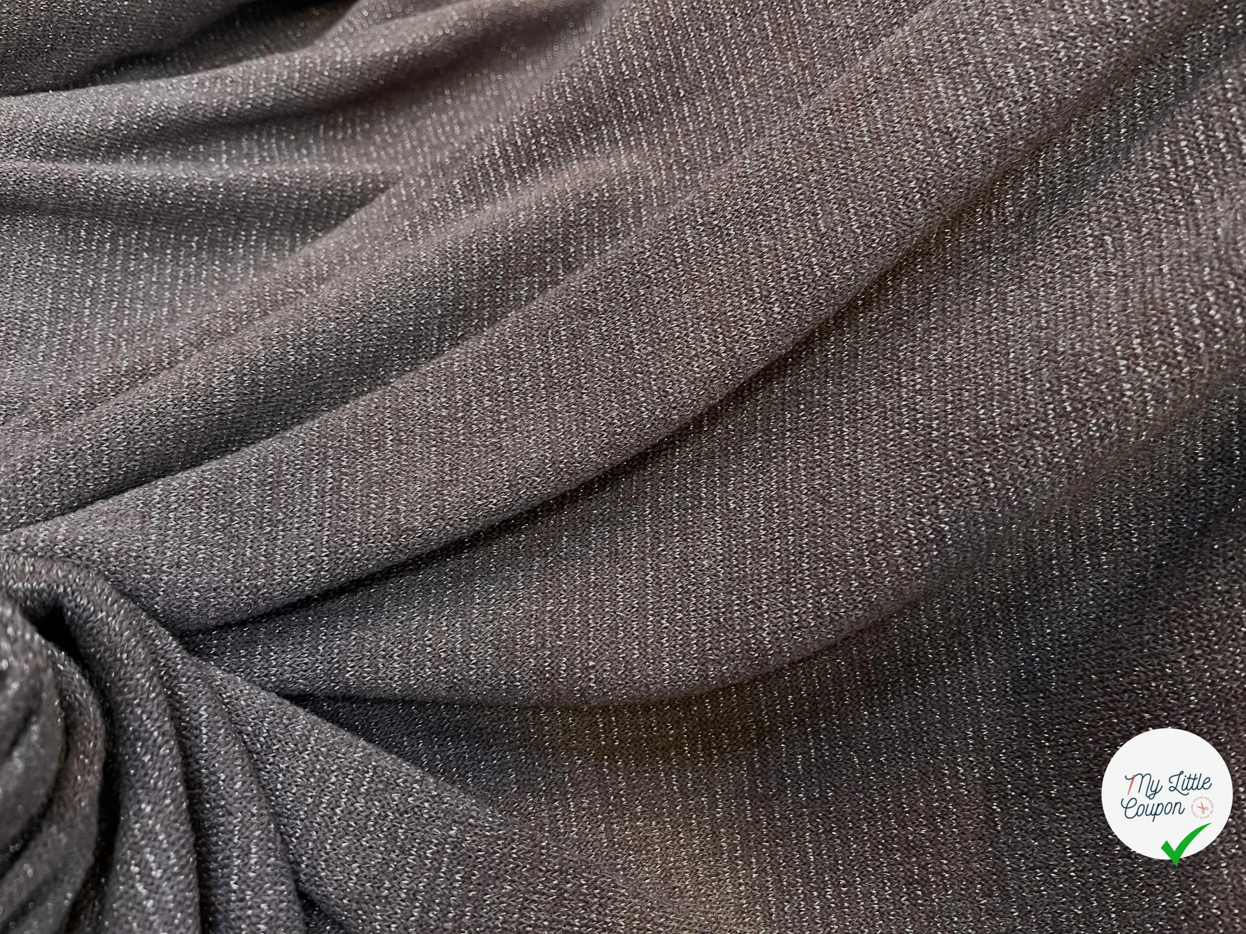 MAILLE FÊTE TAUPE LÉGÈREMENT BRILLANTE - My Little Coupon