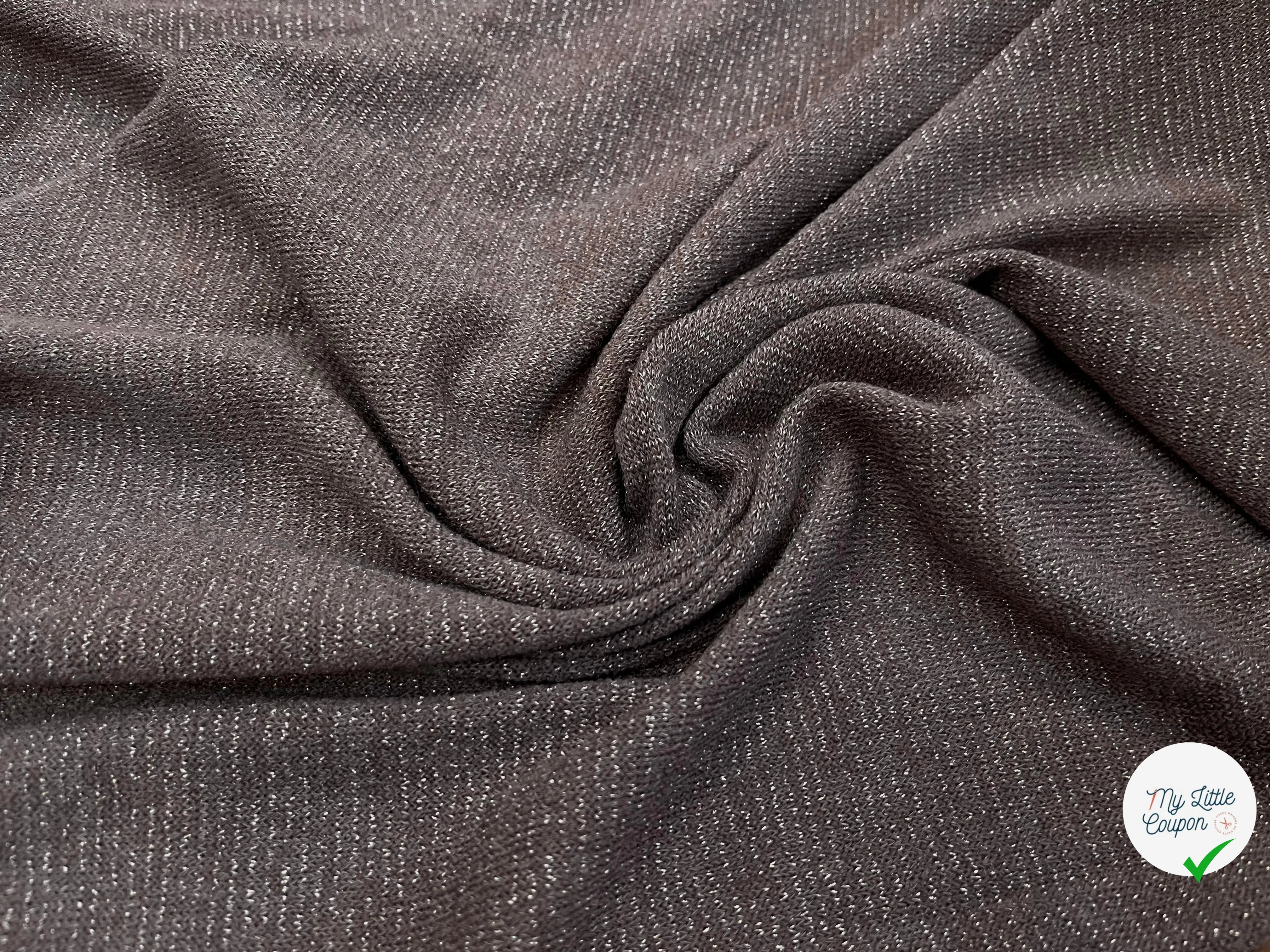 MAILLE FÊTE TAUPE LÉGÈREMENT BRILLANTE - My Little Coupon