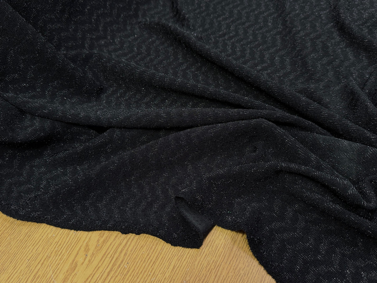 MAILLE FÊTE ULTRA STRETCH BRILLANT BLACK - My Little Coupon
