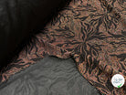 MAILLE FÊTE ULTRA STRETCH BRILLANT FLORAL POLY MULTICOLOR ORANGE - My Little Coupon