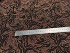 MAILLE FÊTE ULTRA STRETCH BRILLANT FLORAL POLY MULTICOLOR ORANGE - My Little Coupon