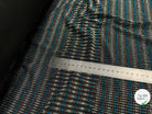 MAILLE FÊTE ULTRA STRETCH BRILLANT POLY INTERLOCK TURQUOISE/RED - My Little Coupon