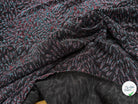 MAILLE FÊTE ULTRA STRETCH BRILLANT POLY MULTICOL FEU D'ARTIFICE ROUGE CANARD - My Little Coupon