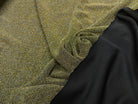 MAILLE FÊTE ULTRA STRETCH BRILLANT POLY MULTICOL INTERLOCK JAUNE - My Little Coupon