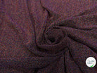 MAILLE FÊTE ULTRA STRETCH BRILLANT POLY MULTICOL INTERLOCK ORANGE - My Little Coupon