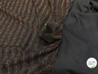 MAILLE FÊTE ULTRA STRETCH BRILLANT BLACK/RED - My Little Coupon