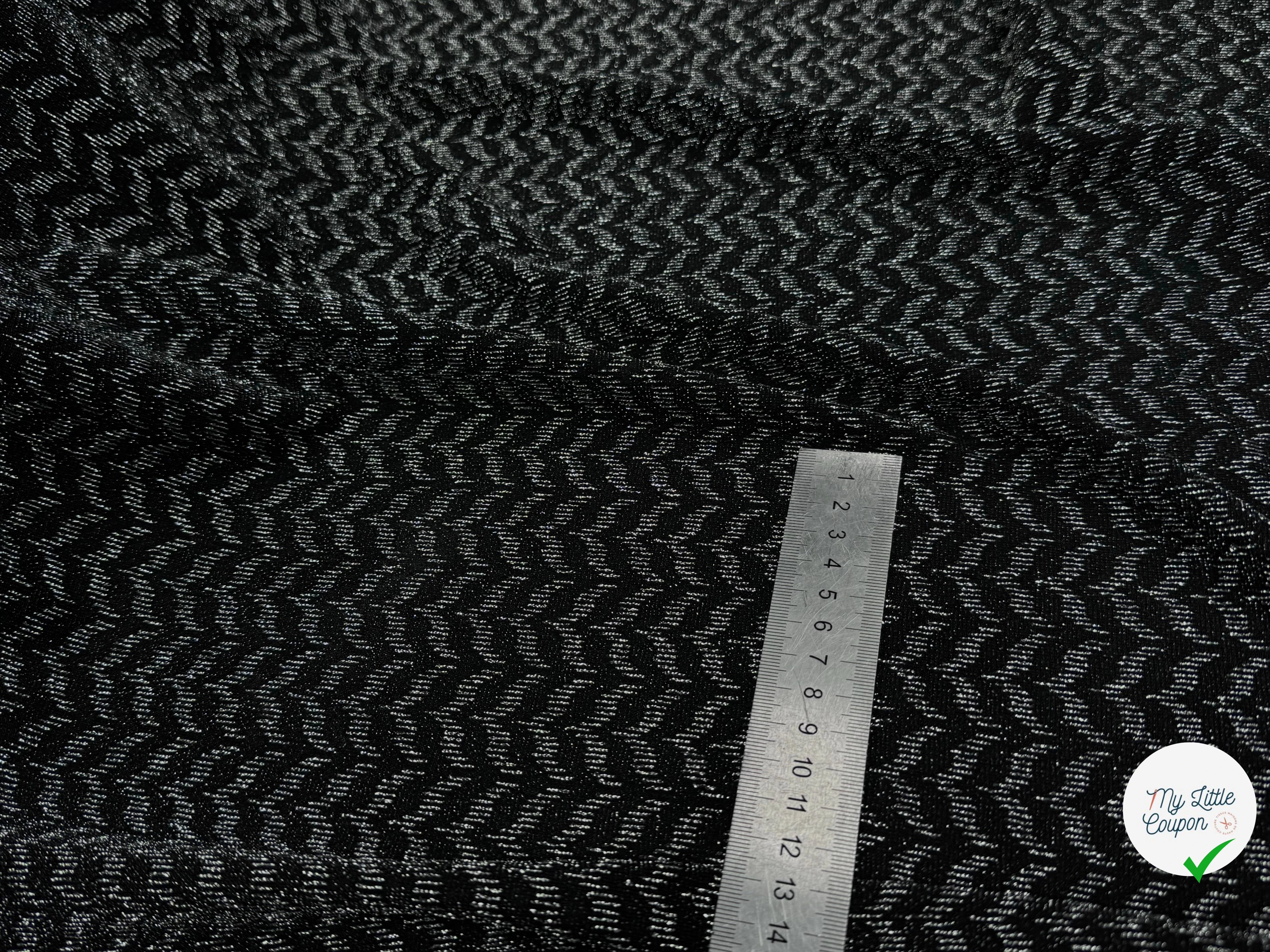 MAILLE FÊTE ULTRA STRETCH BRILLANT SILVER - My Little Coupon