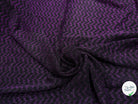 MAILLE FÊTE ULTRA STRETCH BRILLANT VIOLET - My Little Coupon