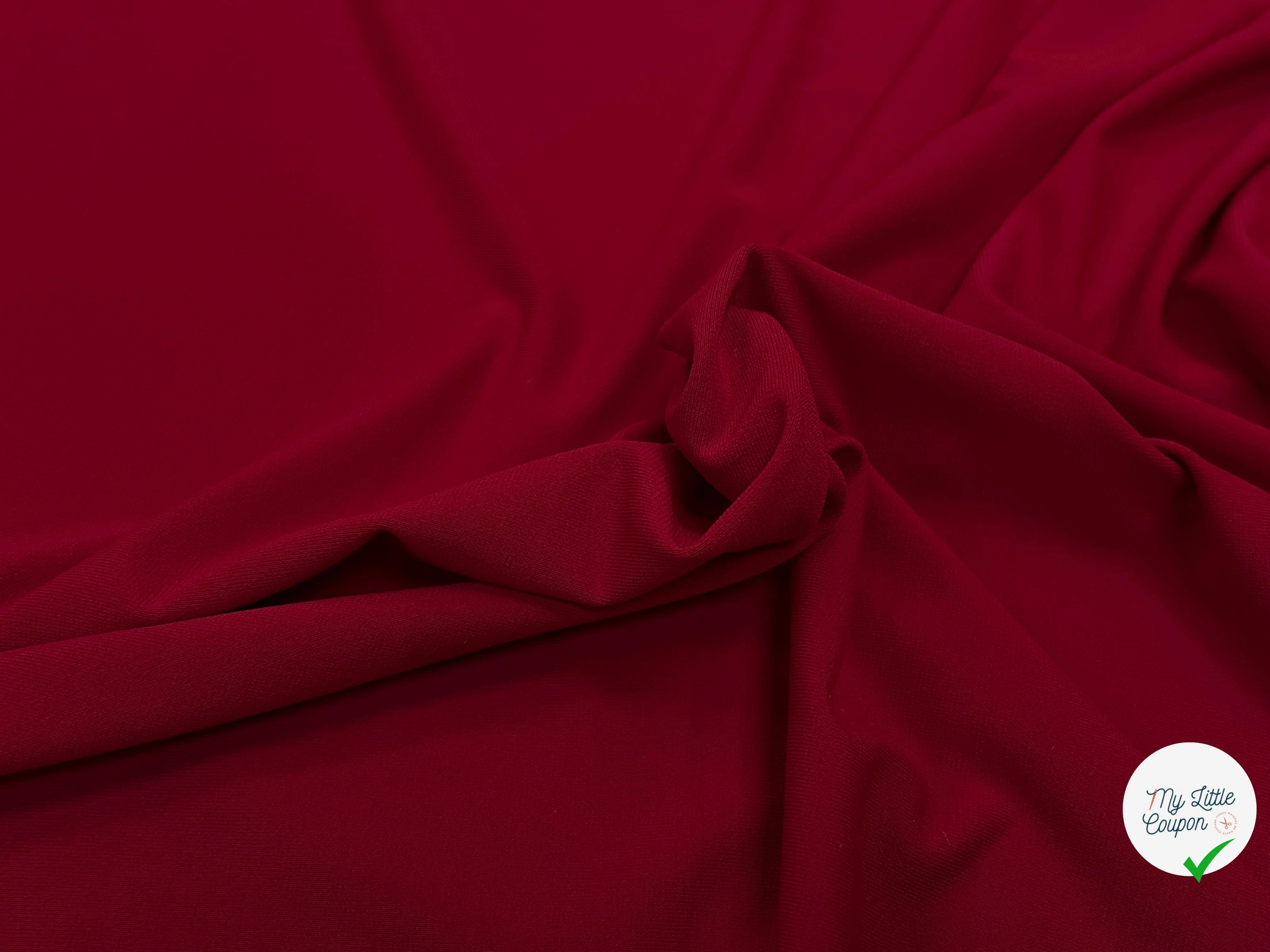 MAILLE FROIDE ULTRA STRETCH ROUGE 145CM - My Little Coupon