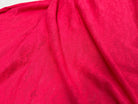 MAILLE JACQUARD DENTELLE MARGUERITE ROUGE/ROSE - My Little Coupon