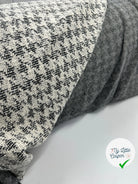 MAILLE JACQUARD PIED DE COQ - My Little Coupon - tissu - coudre