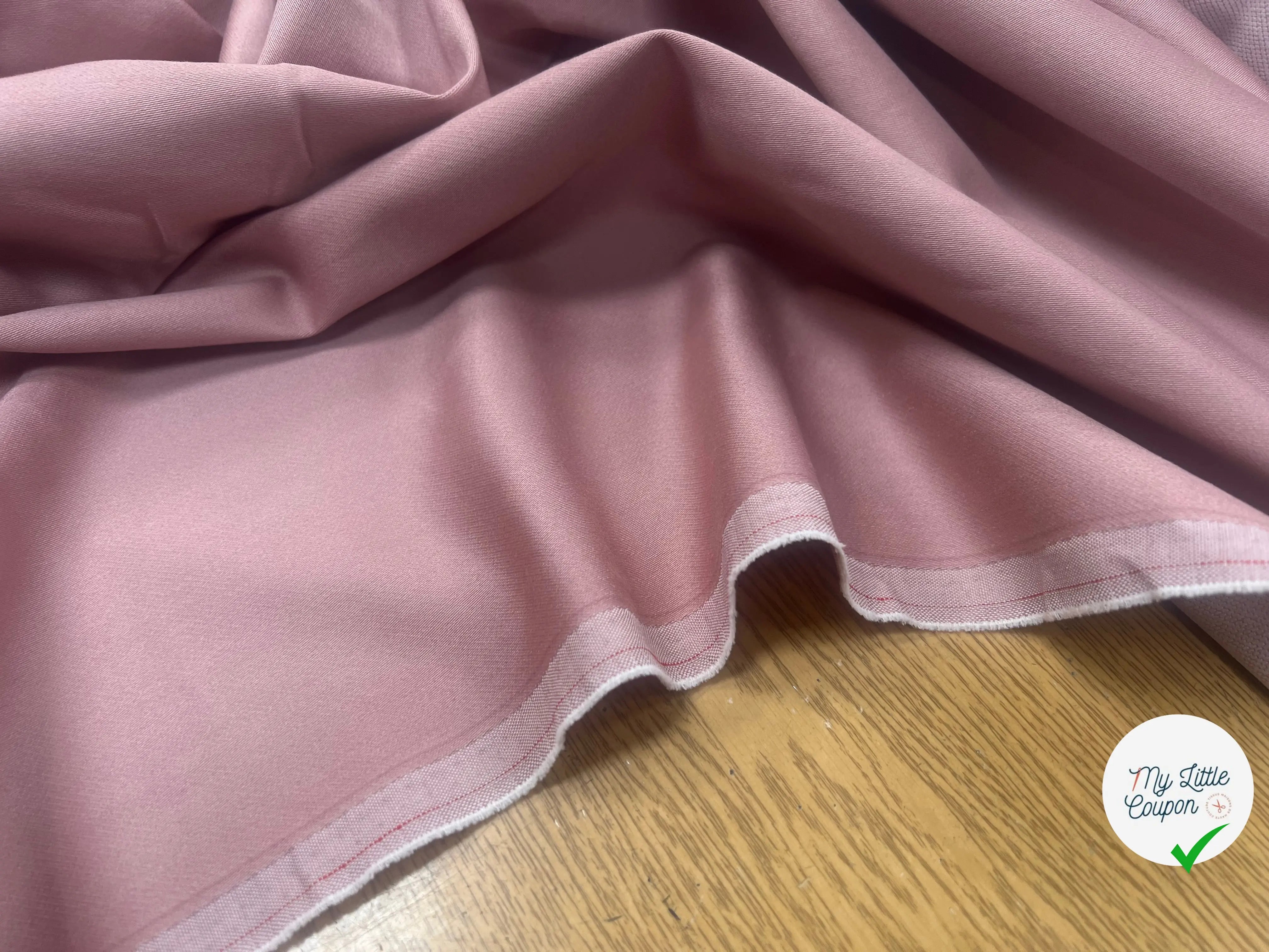 MAILLE JEAN TRICOTÉE VIEUX ROSE UNIE - My Little Coupon