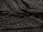 MAILLE JERSEY FOND NOIR POINT ARGENTÉ REFLET BRONZE - My Little Coupon